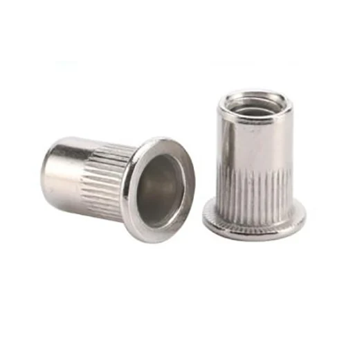 Műszál Knurled test szegecs anya